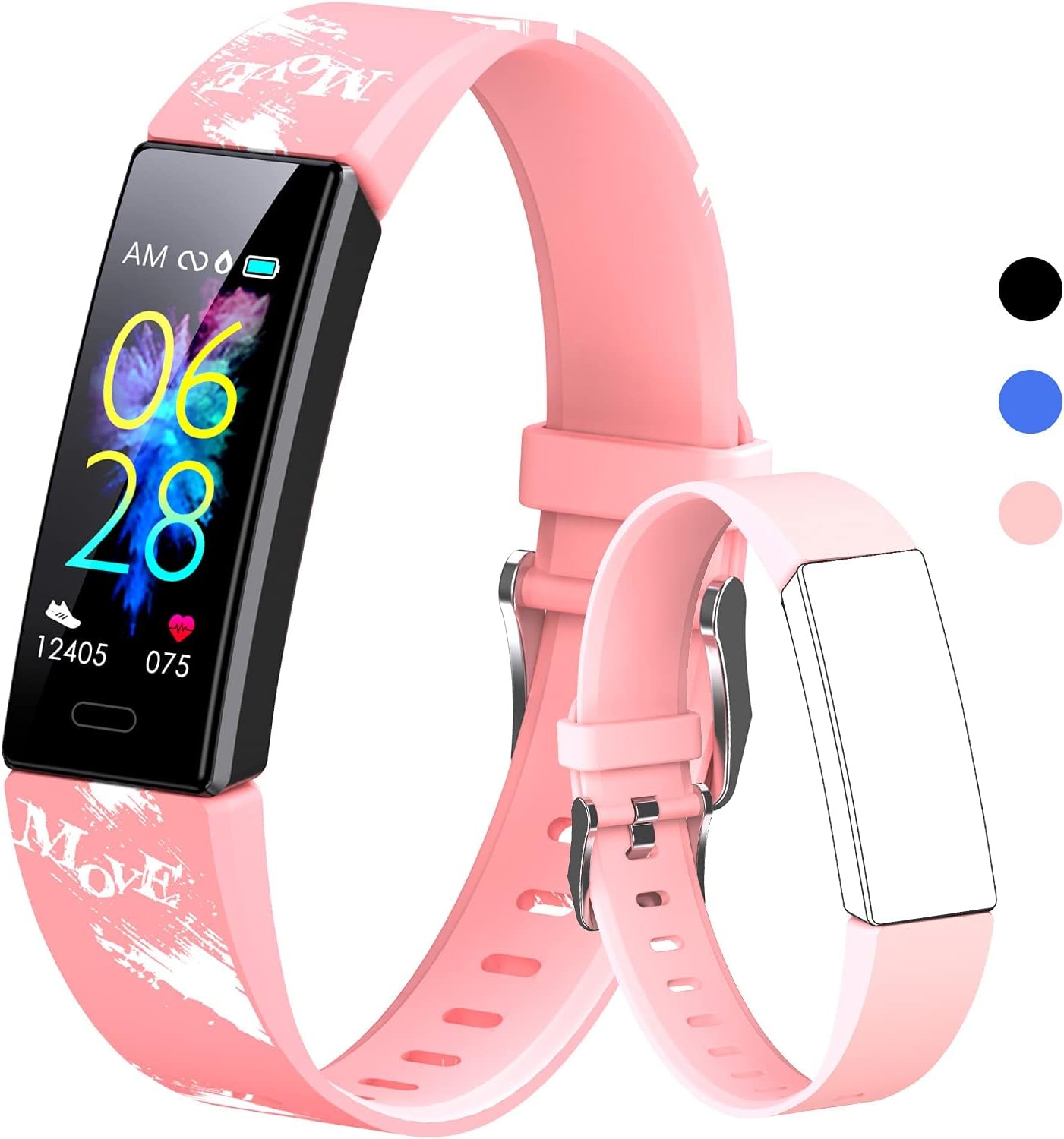 Ultimate Fitness Tracker Watch - Waterproof Smartwatch with 11 Sport Modes, Pedometer & Stopwatch for Ages 6-16